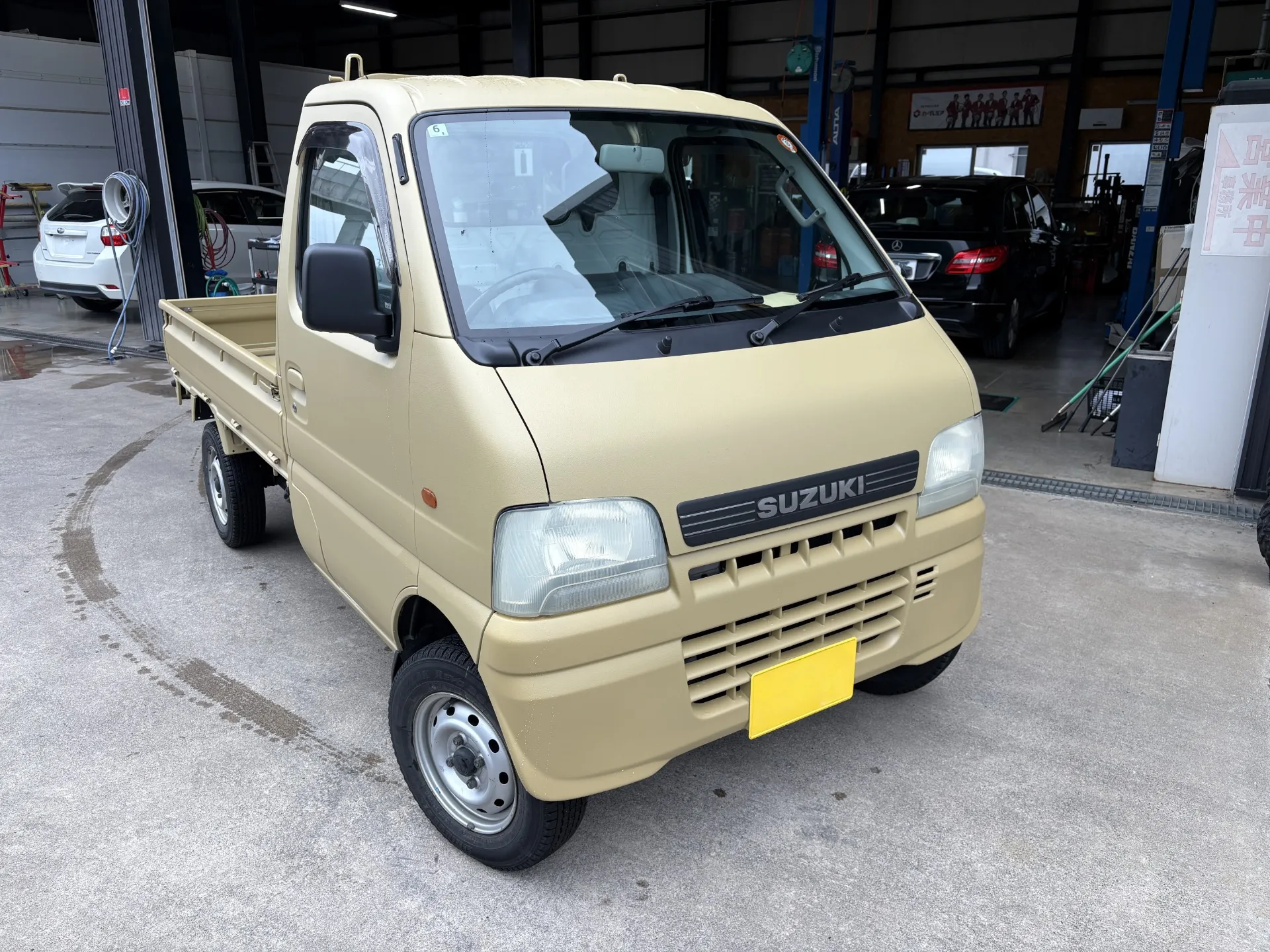 【福井市】スズキ　キャリートラックを全塗装しました！